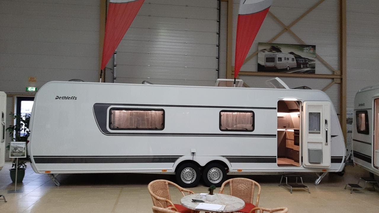 Dethleffs Beduin 740 BFK — widok w salonie