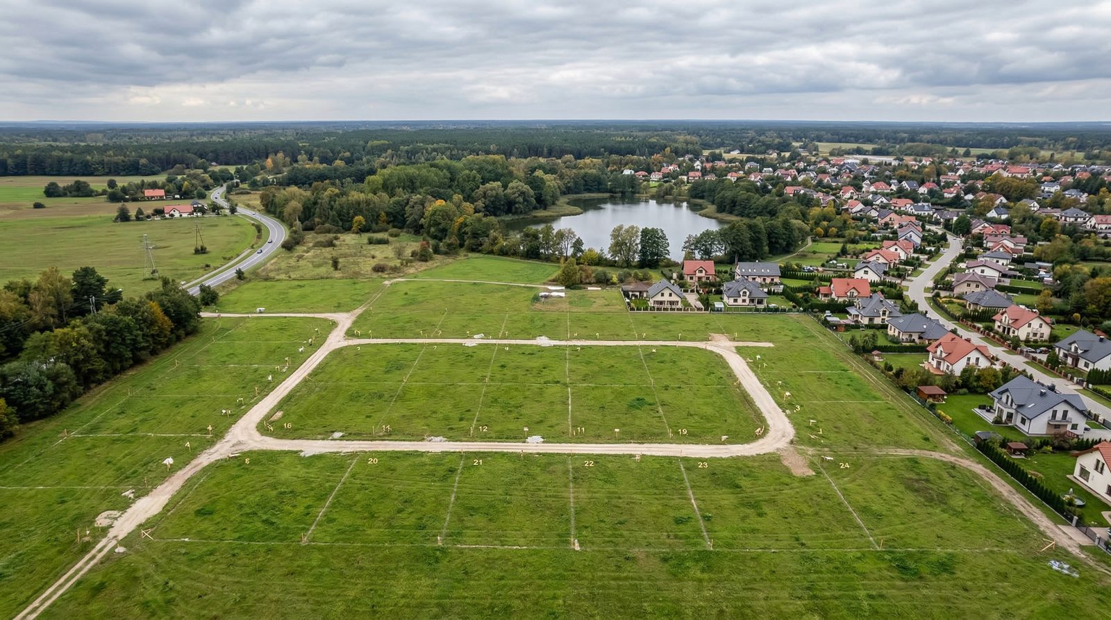 Teren inwestycyjny przy ul. Łężyńskiej w Koninie