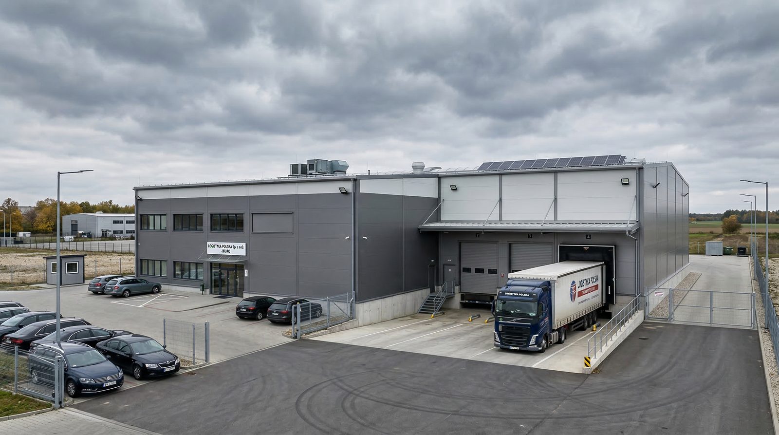 Hala magazynowo-produkcyjna w Koninie